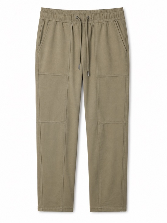 Mondetta Pants - Mondetta Tan Pull On Travel Pants Small Stretch Utility Casual Pockets Comfort